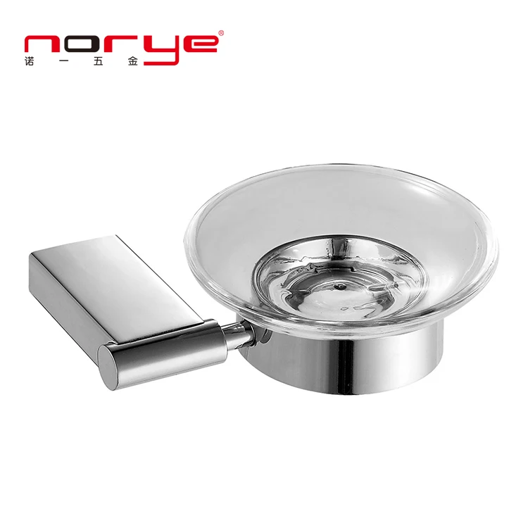 High Quality rectangle style Wall Mounted 304 Stainless Steel Bathroom soap dish