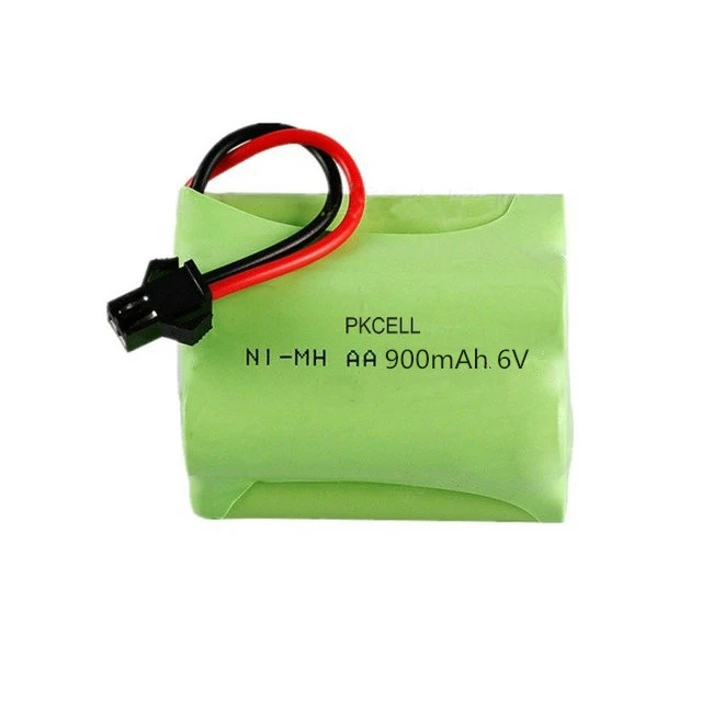 6v Aa 900mah Nimh Rechargeable Battery Pack 6v Ni-mh Battery For