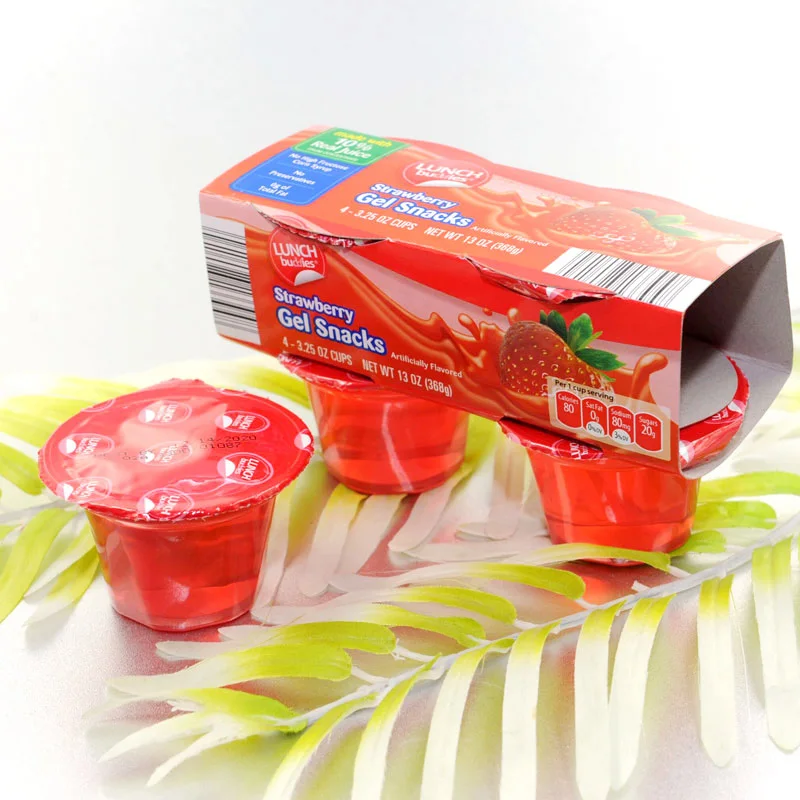 Strawberry Gel Snack