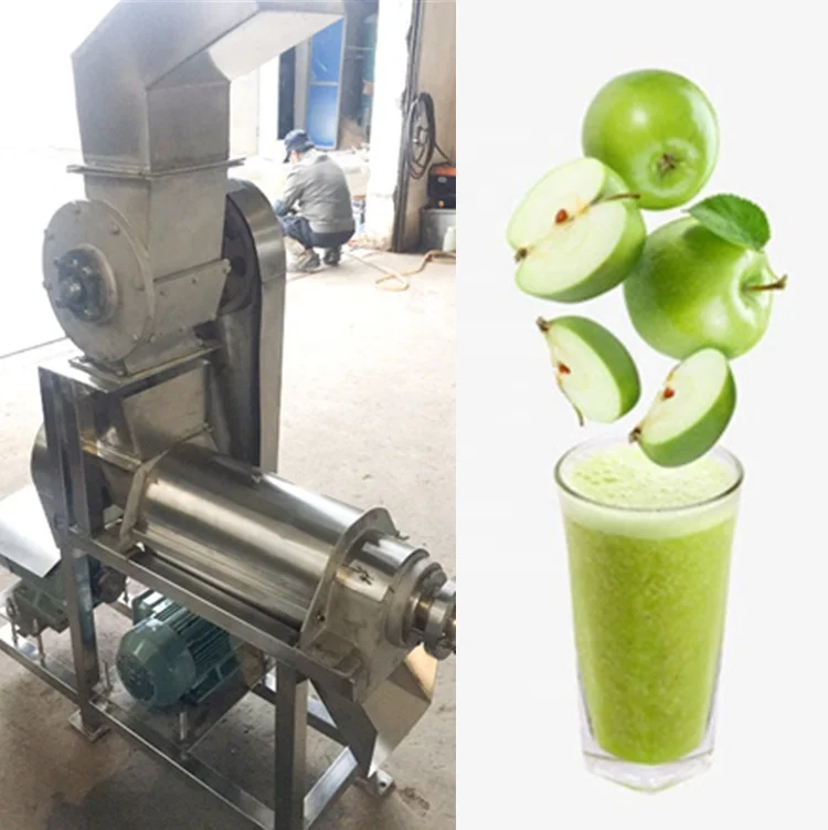 Industrial portable spiral crushed juicer for fruits and vegetables/orange extractor    WT/8613824555378