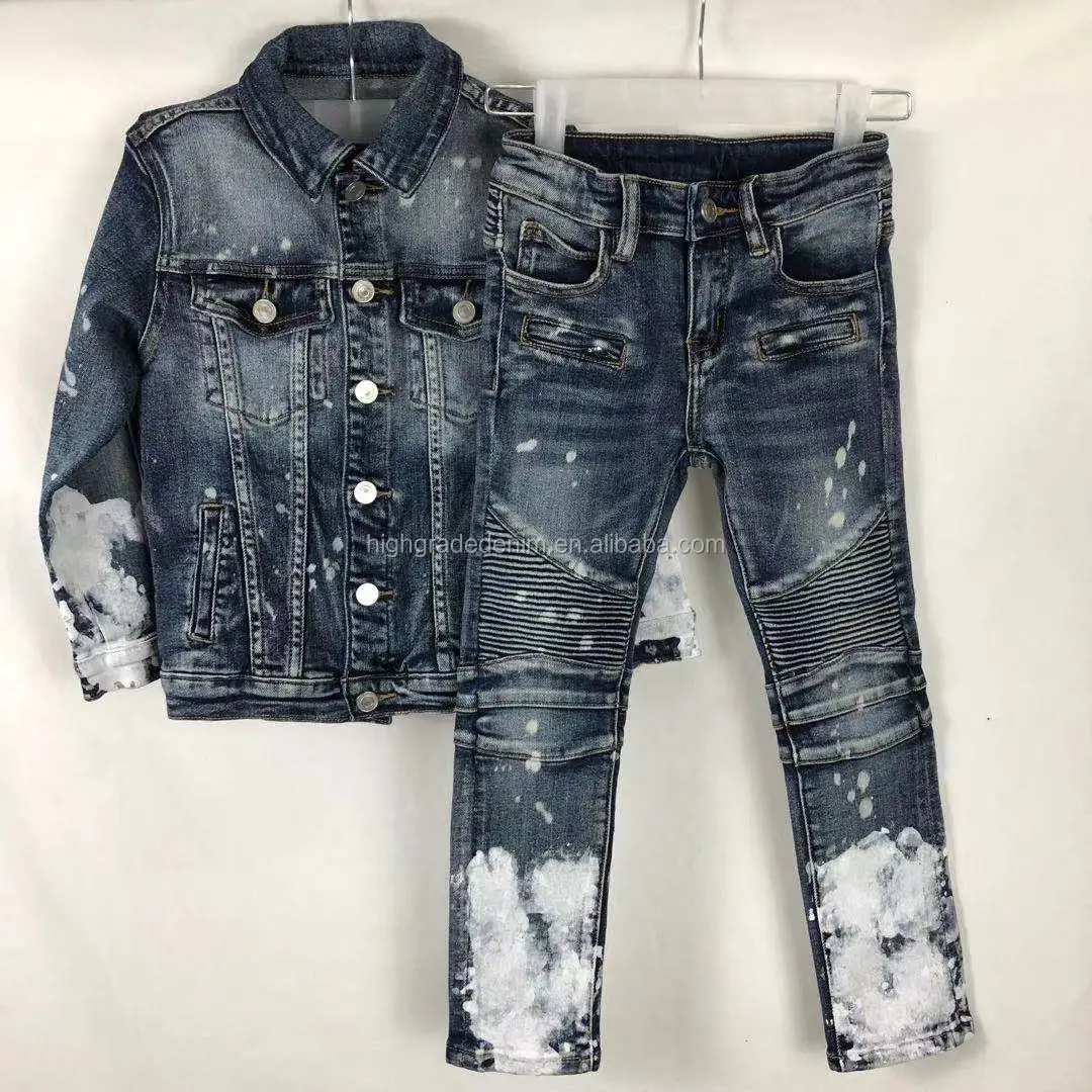 214 Year Boys Baby Denim Kids Boys Jeans Children Clothes Fashion Hole