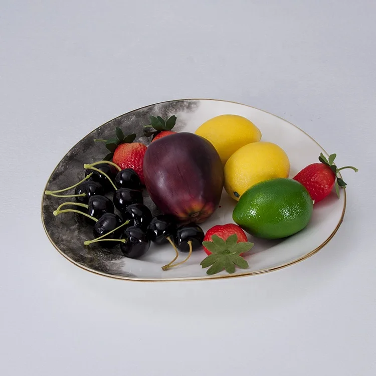 irregular ceramic plates