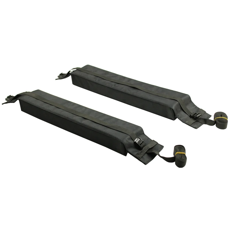 Lightweight Antivibration Car Soft Roof Rack Pad With Tie Down Straps