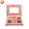 OEM private label portable 6 colors eyeshadow unique formula and dimensional effect makeup