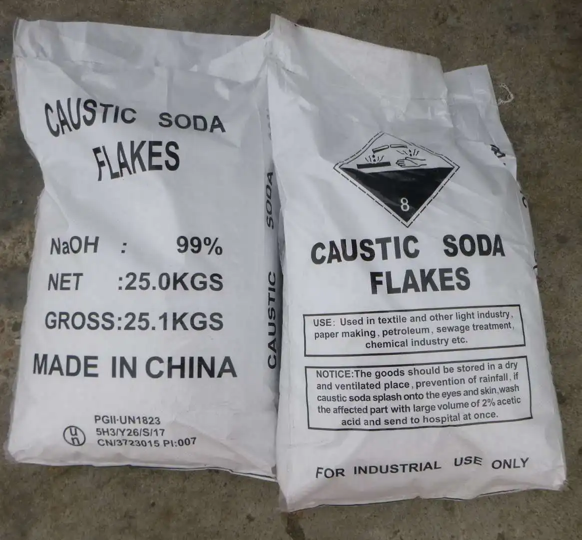 caustic soda flakes 99% 2021 new price
