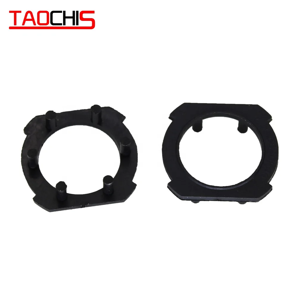TAOCHIS Car Retrofit Accessories LED Headlights Bulb Retainers Clip Holder for Mazda 3 5 6 H7 LED Bulb Base Adapte