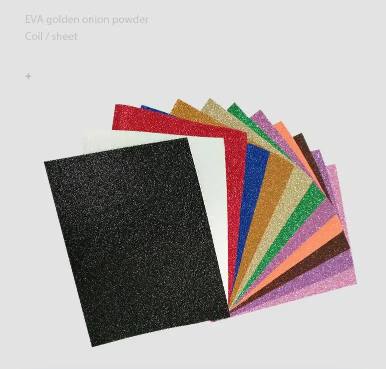 12pcs /bags Pva Foam Sheets 2mm Glitter Craft Eva Foam Sheet With