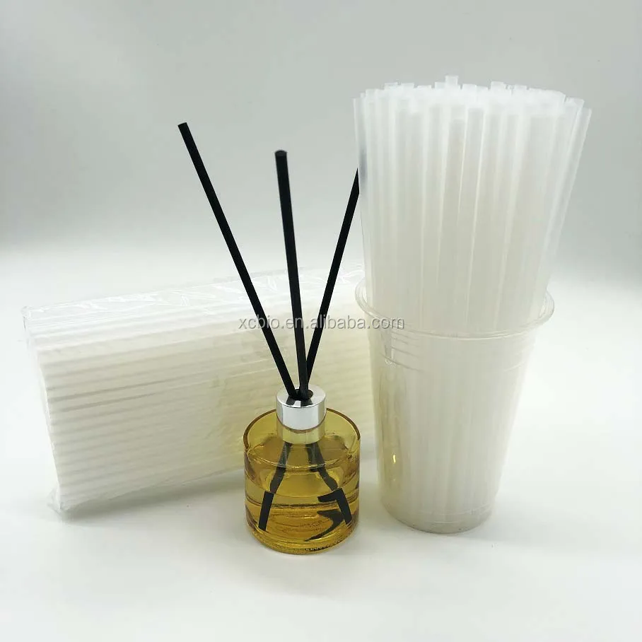 Wholesale PLA straw disposable straight straw degradable straw plain packaging 100 pieces per pack