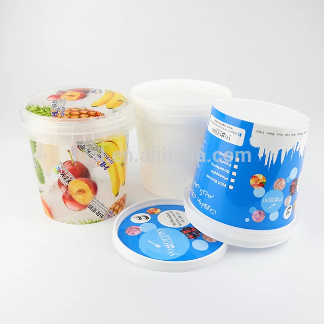 500ml Round Pp Plastic Ice Cream Packaging Container Buy Ice Cream Packaging Container,Pp