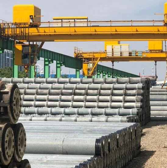 
Factory Made pre-stressed spun concrete pipe pile for construction industry 