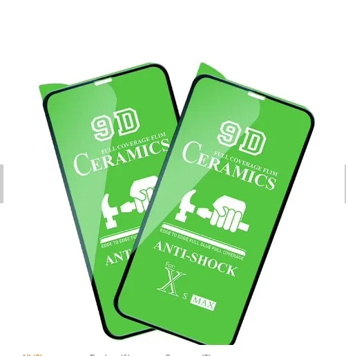 

Factory Supply 9D 11D 21D 100D HD Matte Ceramic Screen Protector Full Glue Screen Protector for iphone/samsung/huawei/xiaomi, Transparency 99% color