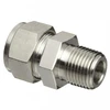 Stainless Steel Double Ferrule Compression Tube Fitting For Water Pipe