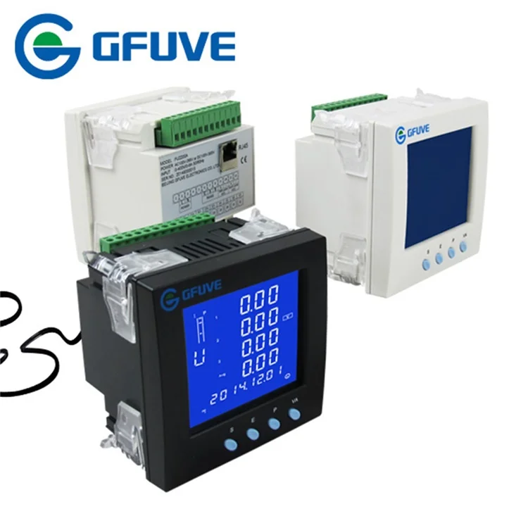 Threephase Multifunction Power And Energy Meter With Lan
