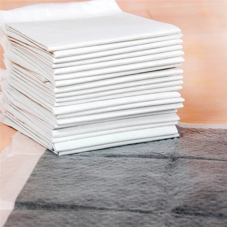 2019 Hot item disposable activated carbon fiber deodorization pets puppy potty toilet dog sleeping pad