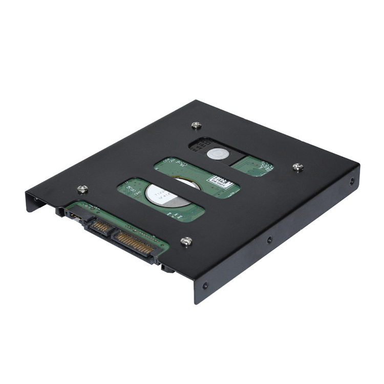 2 5 To 3 5 Inch Solid State Drive Bracket Desktop Optical Drive Position Fixing Ssd Aluminum Alloy Black - Buy 2 5 Turn 3 5 Inch Solid State Drive Bracket 2 5 Inch Optical Drive Iron Bracket hard Drive Damping Bracket 2.5 To 3.5 Inch Ssd Bracket desktop Mechanical Sata Bracket solid State Drive Adapter aluminum Alloy Damping Bracket optical Drive Fixing Bracket