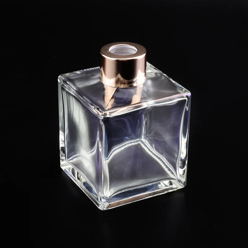 square glass diffuser bottle
