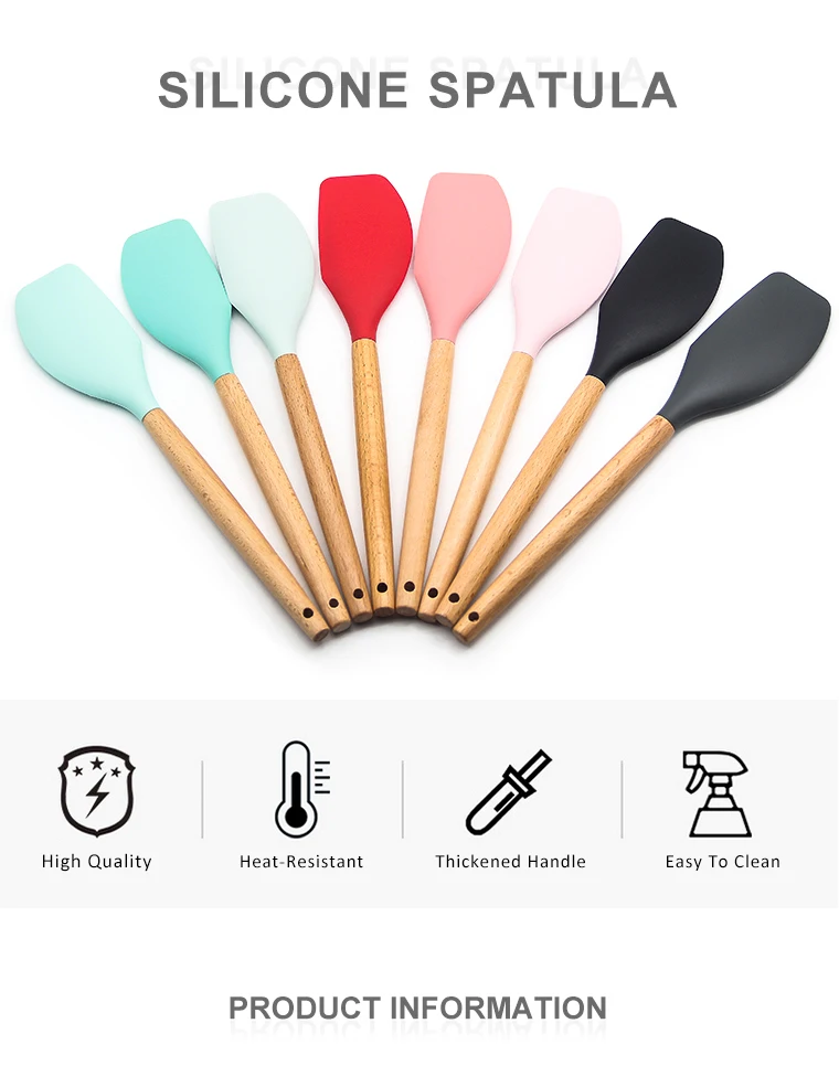 Spatula, rubber, 26 cm, Spatulas