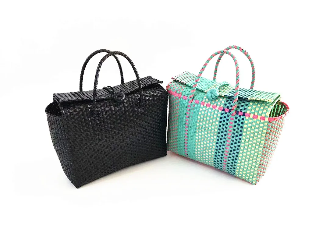 plastic shopping tote