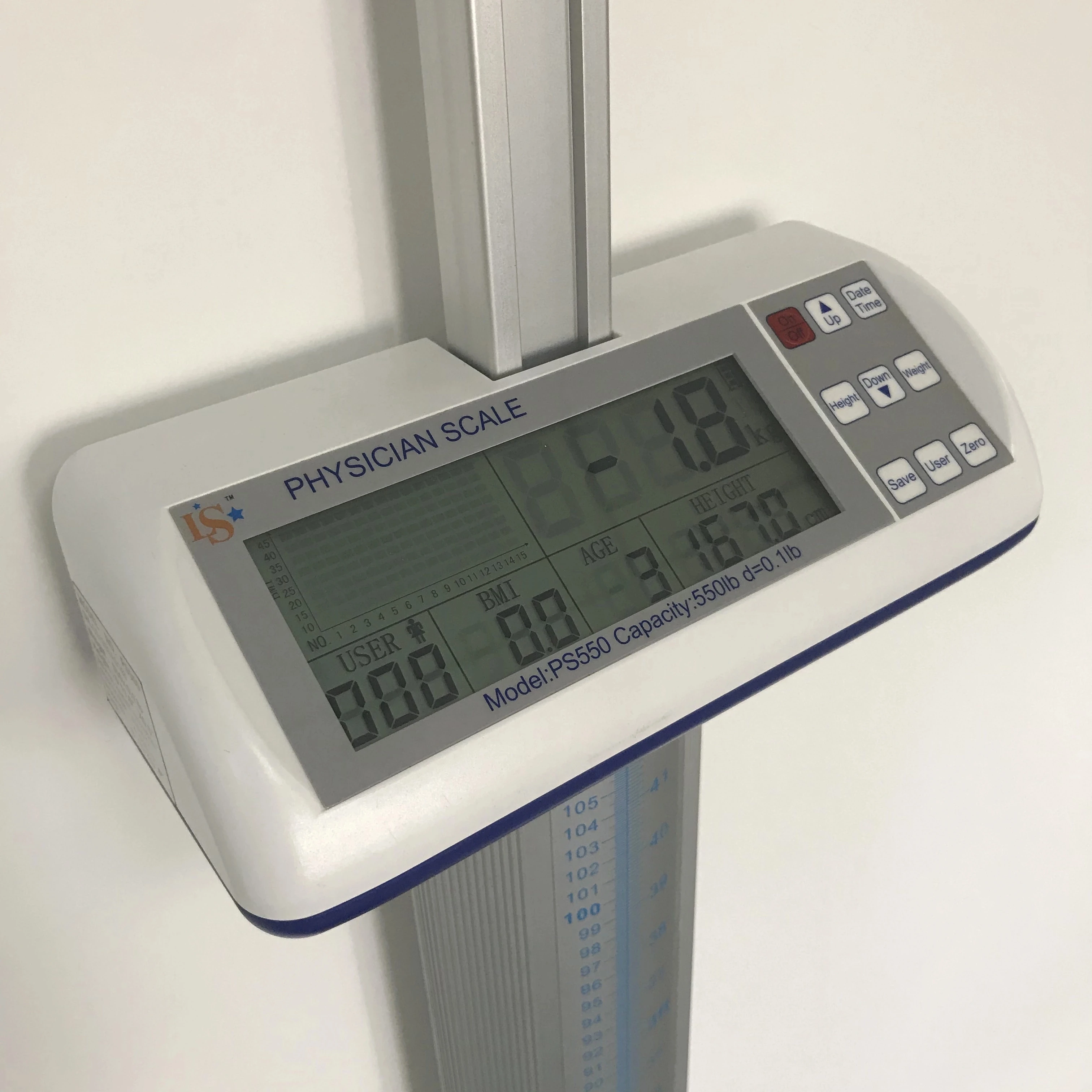 Professional Bmi Digital Height Weight Measuring Physician Medical