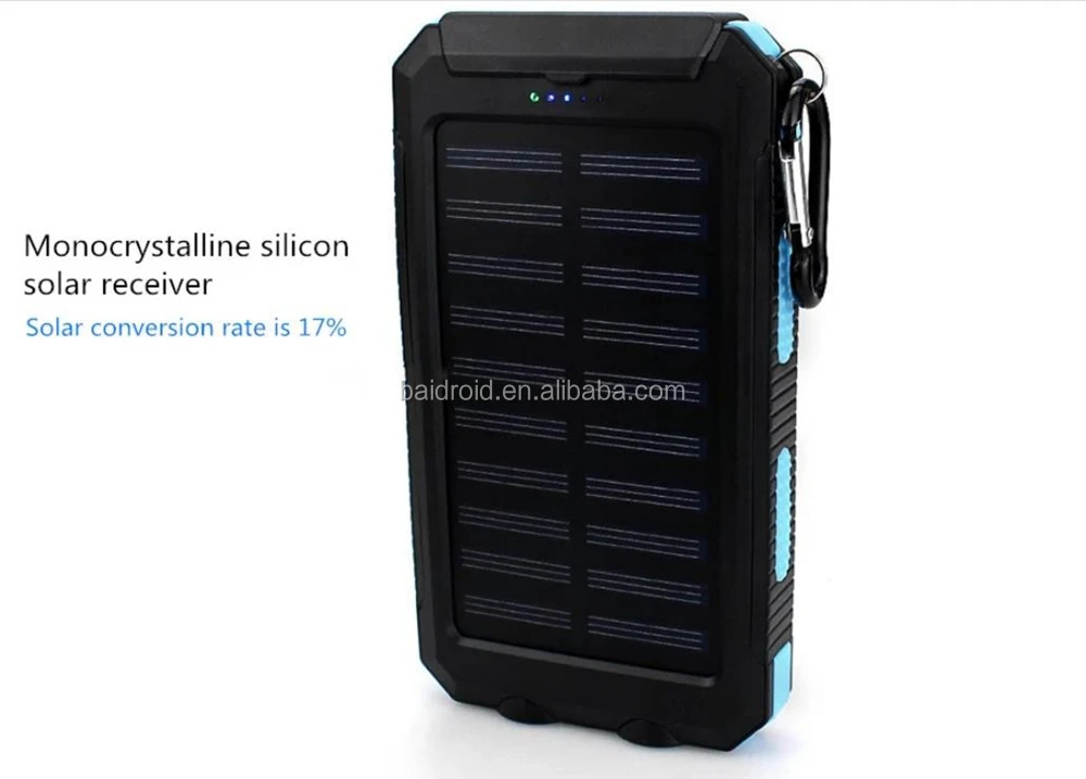 No need to remove of phone case /lighting solar power bank charger - ANKUX.COM
