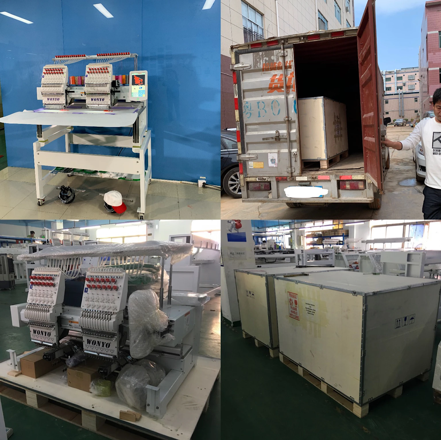 Zsk Babylock Commercial Embroidery Machine For Baseball Cap In Dubai