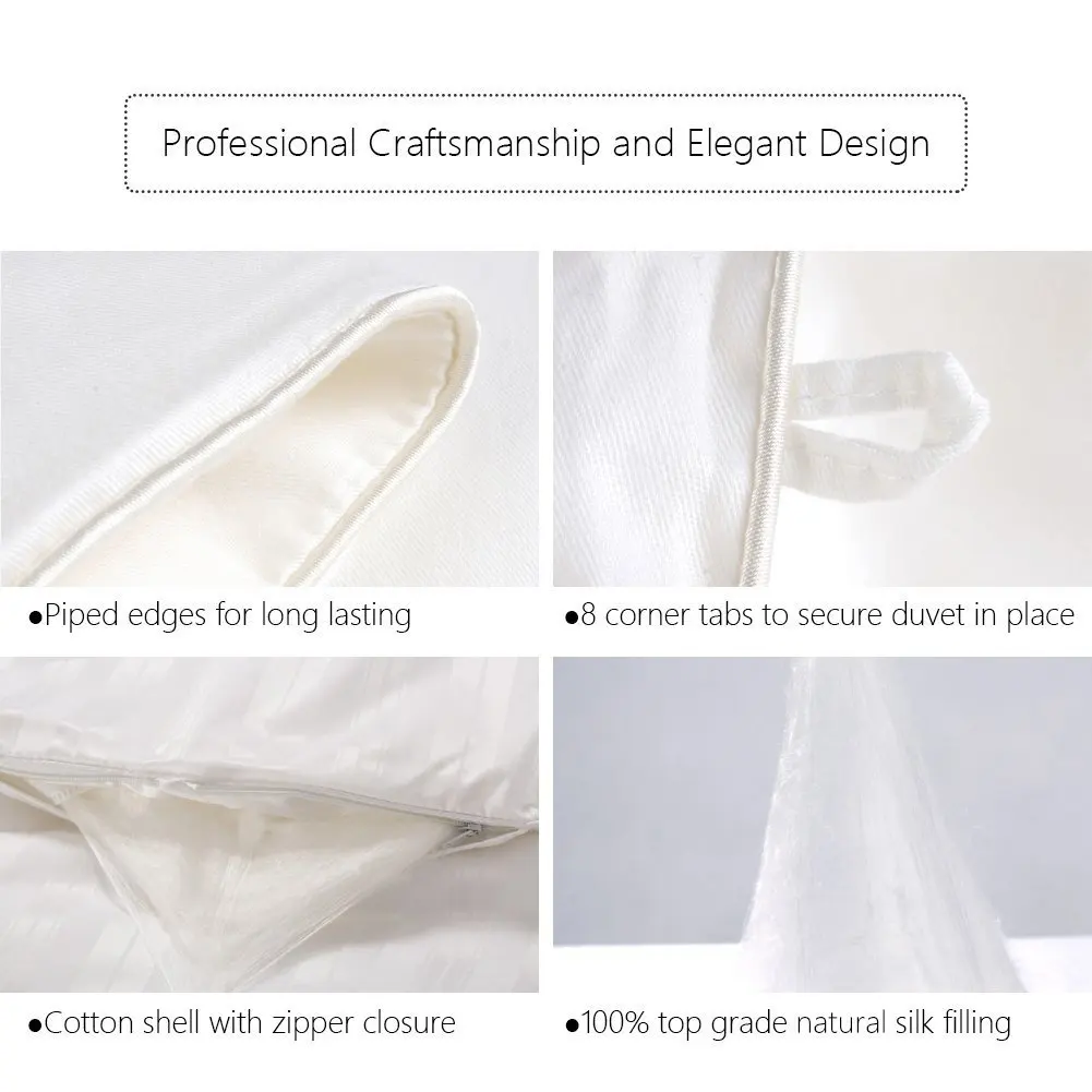 100% Long-strand Silk Filling Silk Quilt/duvet/comforter For Winter ...
