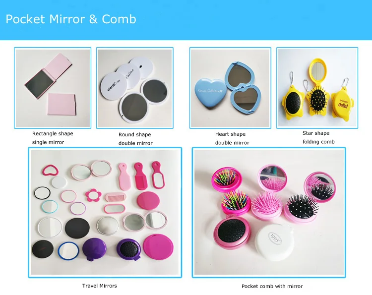 mirror and comb