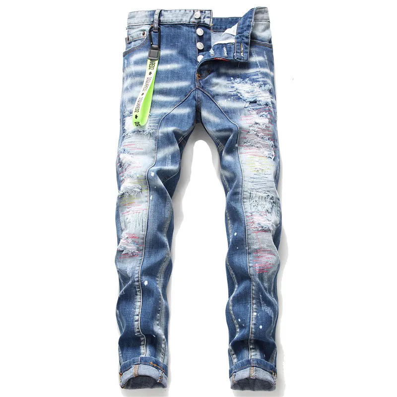 Pantalones Vaqueros A La Moda Para Hombre Pantalon De Disenador Personalizado 2020 Buy Jeans De Hombre Jeans 2020 Jeans De Mezclilla Product On Alibaba Com