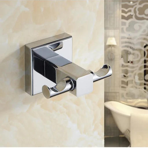 product high quality square brass bathroom accessories set-8