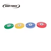 Colorful Weight Lifting Competition Bumper Plates BODY FORCE