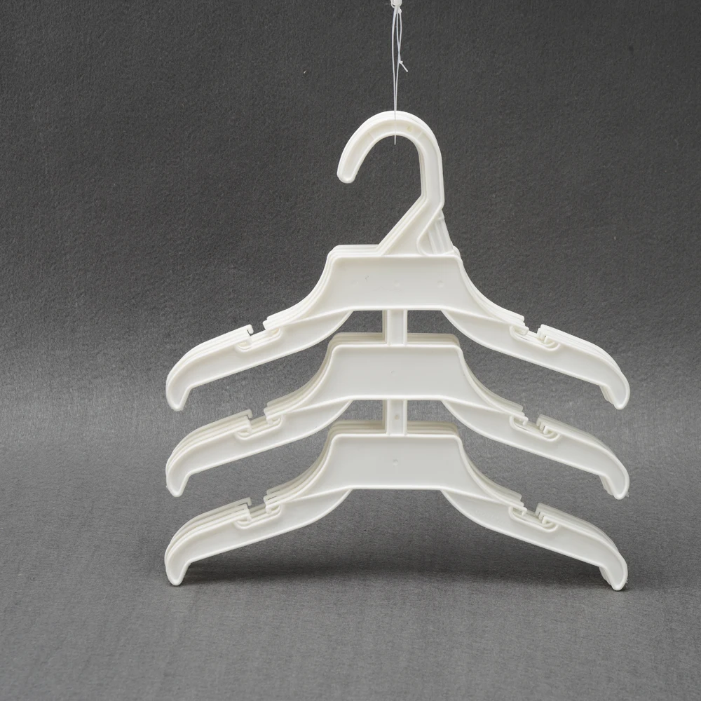 塑料三层白色衣架婴儿衣架出售 - buy 白色衣架,婴儿衣架,pp 塑料衣架