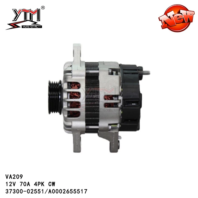 Auto Generator Alternator 12v 70a For Korean Auto 3730002550 2655517