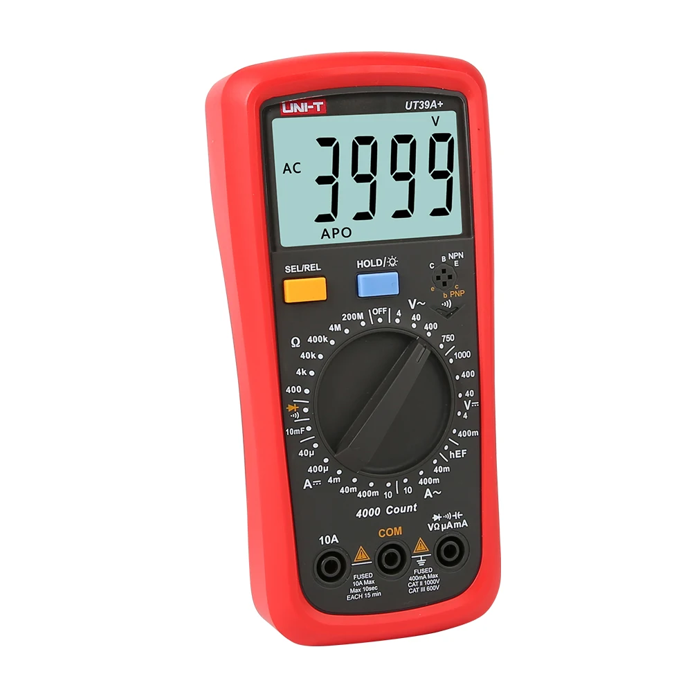 Uni-t Ut39a+ China Unit Multimeter Types Of Multimeter Handheld Digital ...