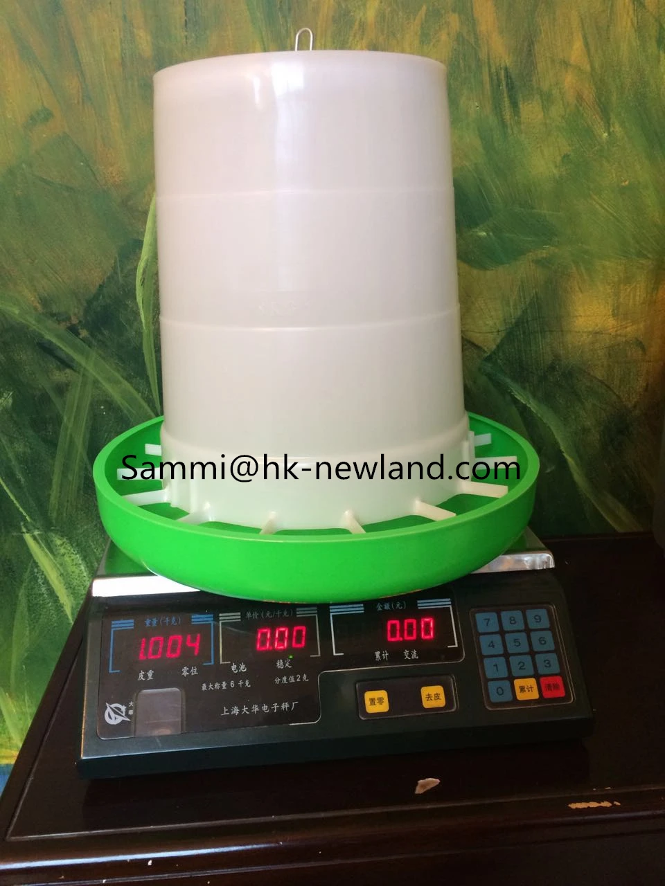 Newland 5kg Chicken Feeder Poultry Equipment Outdoor Endurable Use