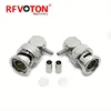 75OHM CRIMP RIGHT ANGLE Bnc Male Crimp Right Angle Connector For Rg179