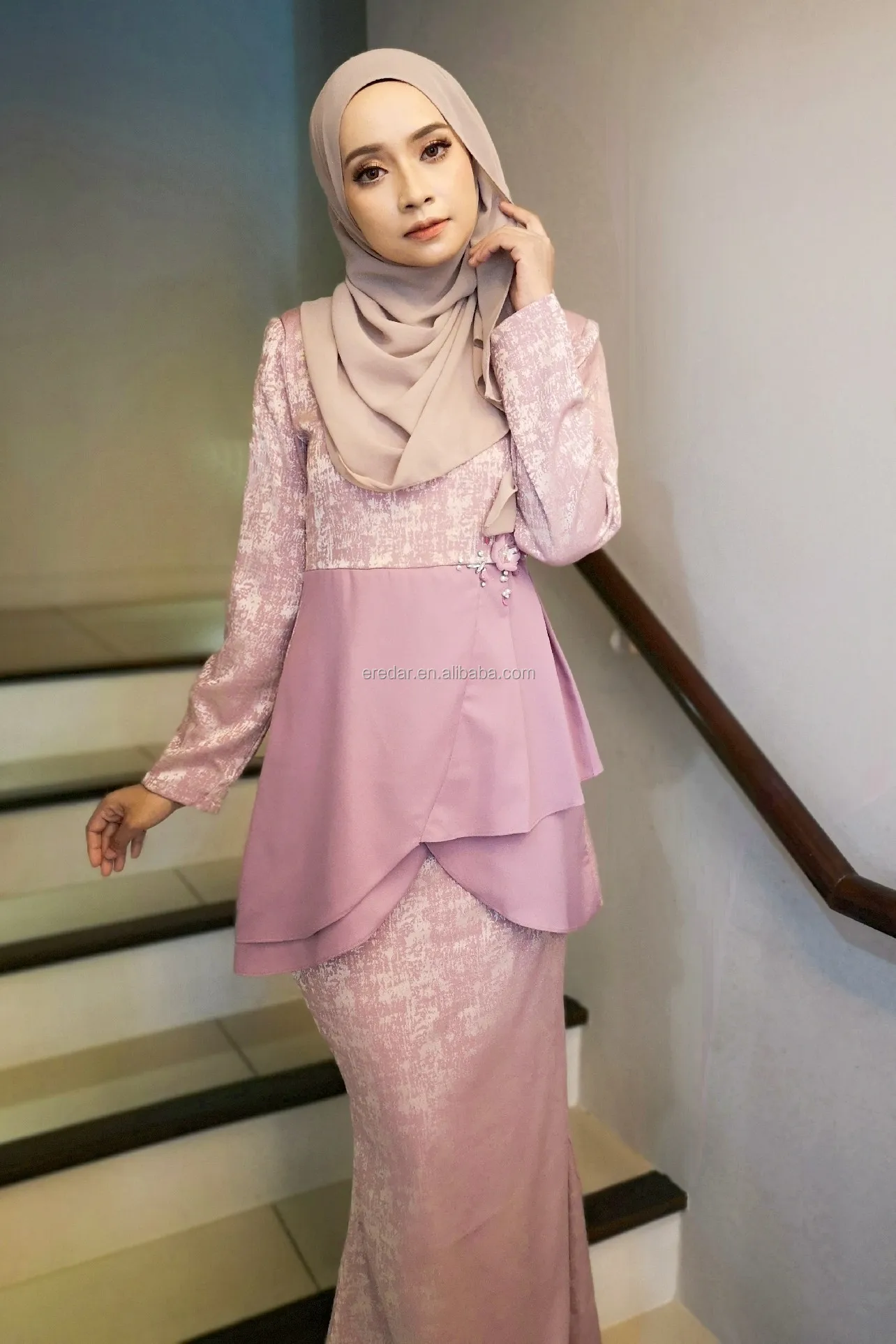 Buy Peplum Brocade Baju Kurung,Malaysia 