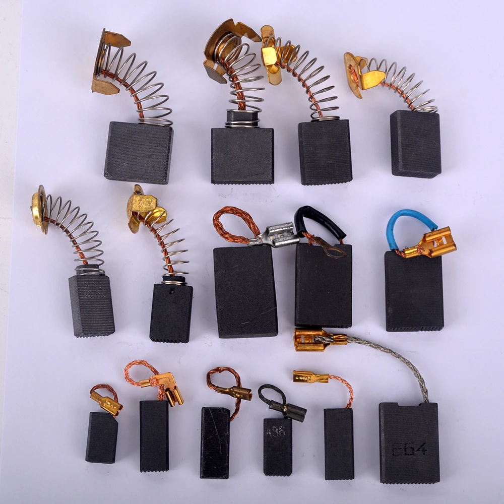 Customization Carbon Brush High Resistivity J260 Carbon Brushes Fit For