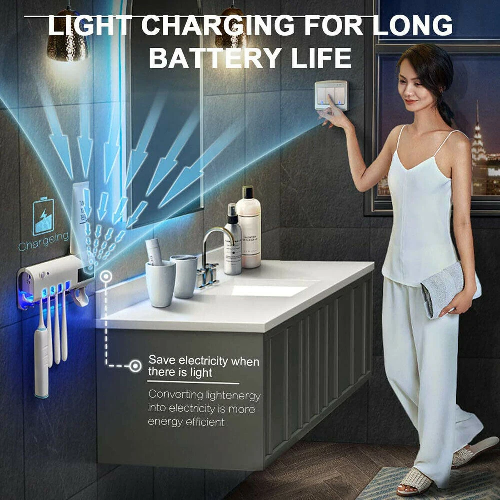 Rechargeable Smart UV Light Toothbrush Sterilization Automatic Toothpaste Dispenser .jpg