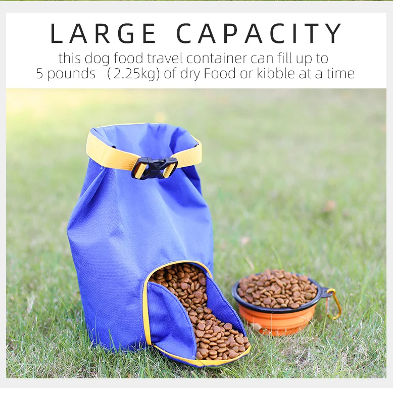 how to store large bags of dog food