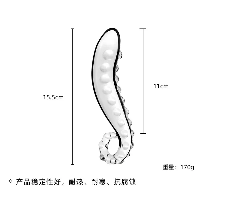 Wholesale Custom Huge Glass Wand Dildo With Handle Buy Glass Wand