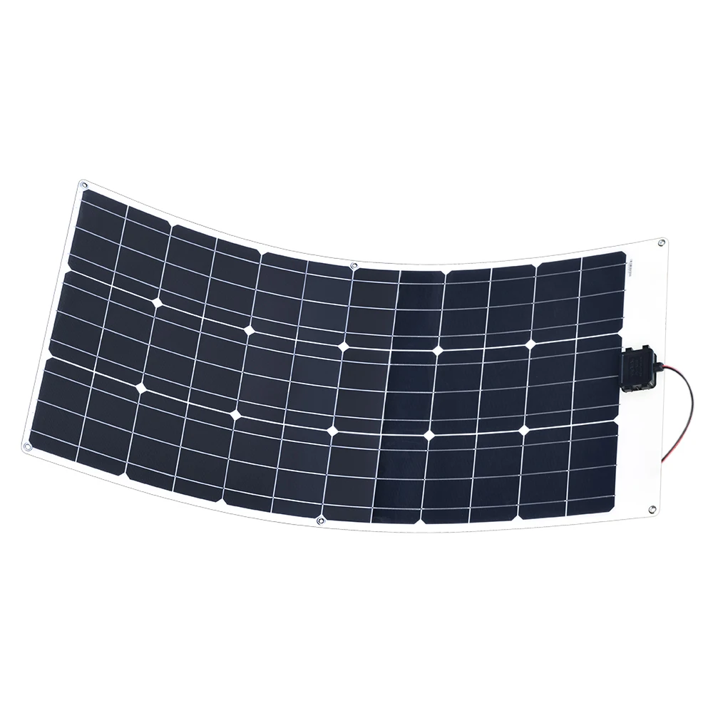 China Manufacturer 80w 12v Flexible Solar Panel 100w Semi Flexible