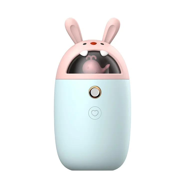 
Hot sell style cute fashion pet rabbit 7800mah battery pocket rechargeable electric hand warmer usb power bank with night light 