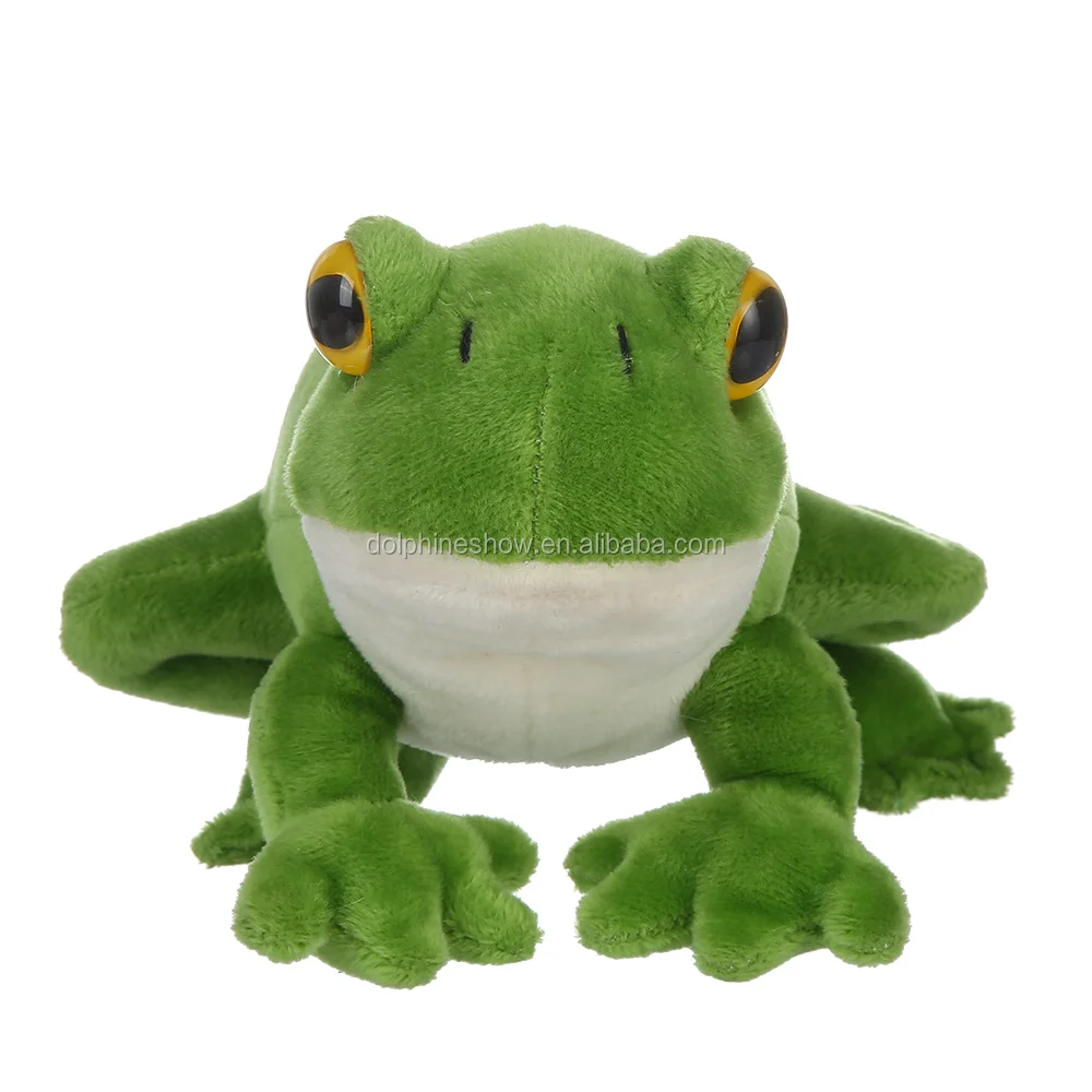 blue frog stuffed animal