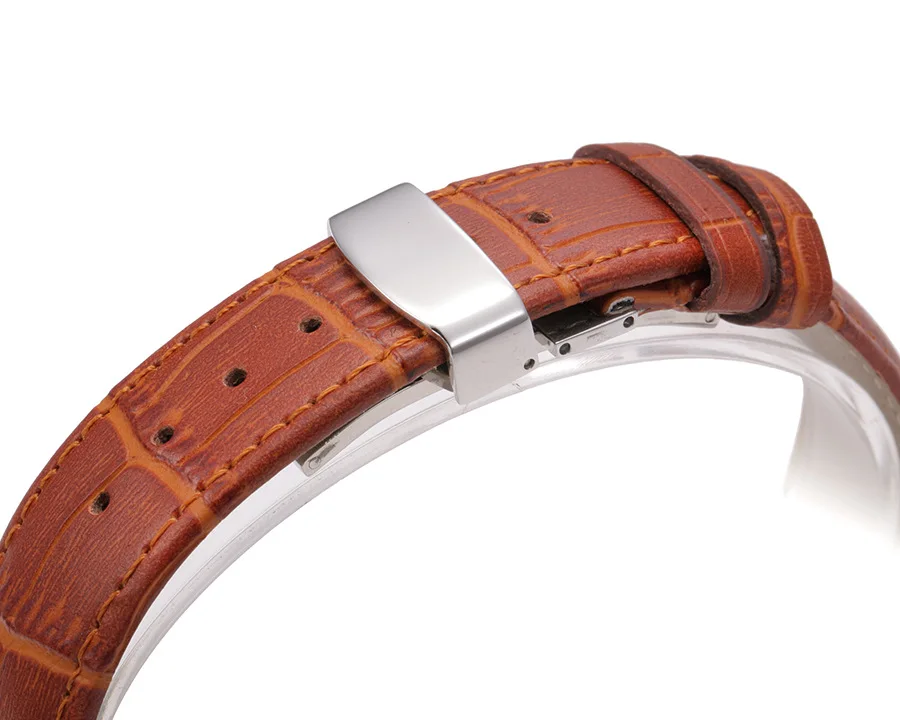 zonesin 大头男蝴蝶扣表带表带 24毫米毫米 - buy 表带皮革,软皮表带,