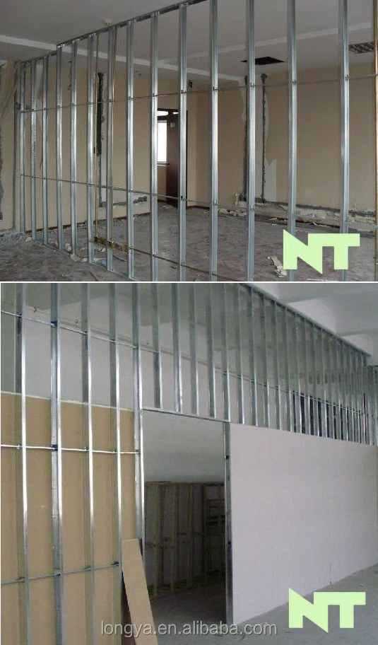 Drywall Metal Stud And Track For Wall Partition Buy Metal Stud And
