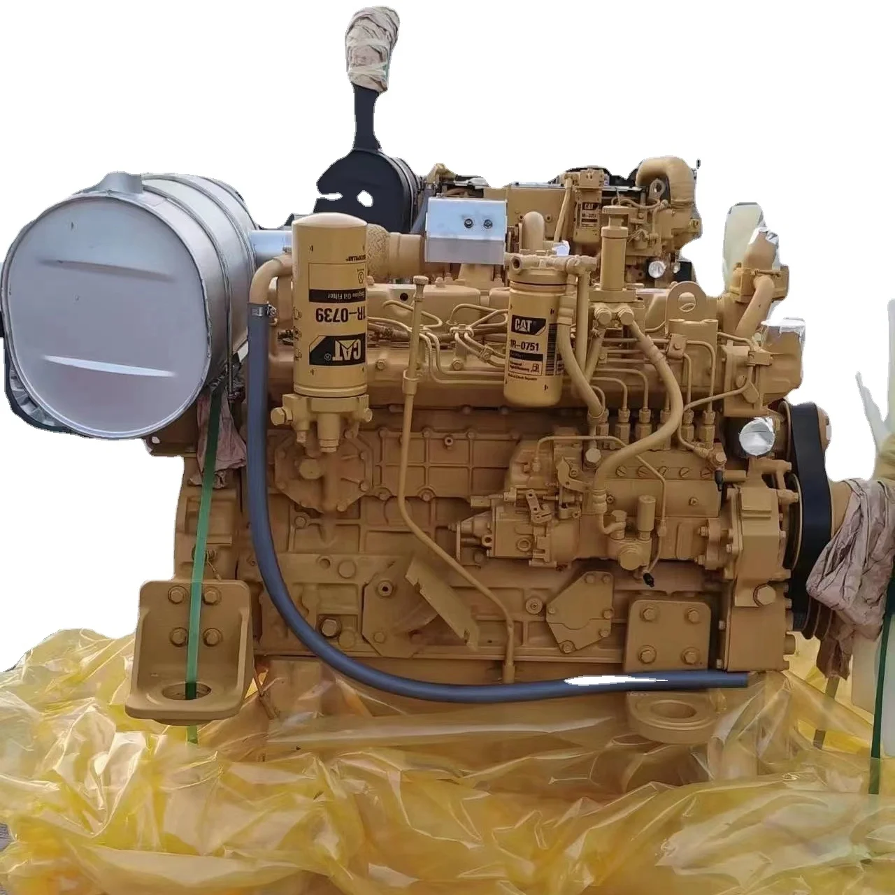 S6k Cat 3066 Excavator Diesel Engine Assy S6k With Intercooler Isuzu