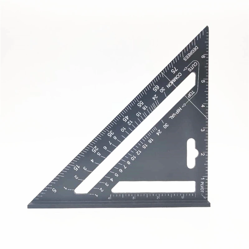 Premium 7 Inch Carpenter Rafter Square Layout Protractor - Buy Rafter ...
