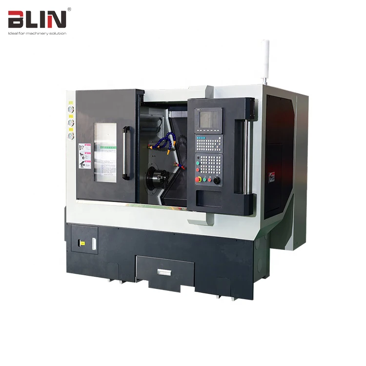 
New model automatic Slant Bed CNC milling and turning Lathe center machine metal (BL-H40T) 