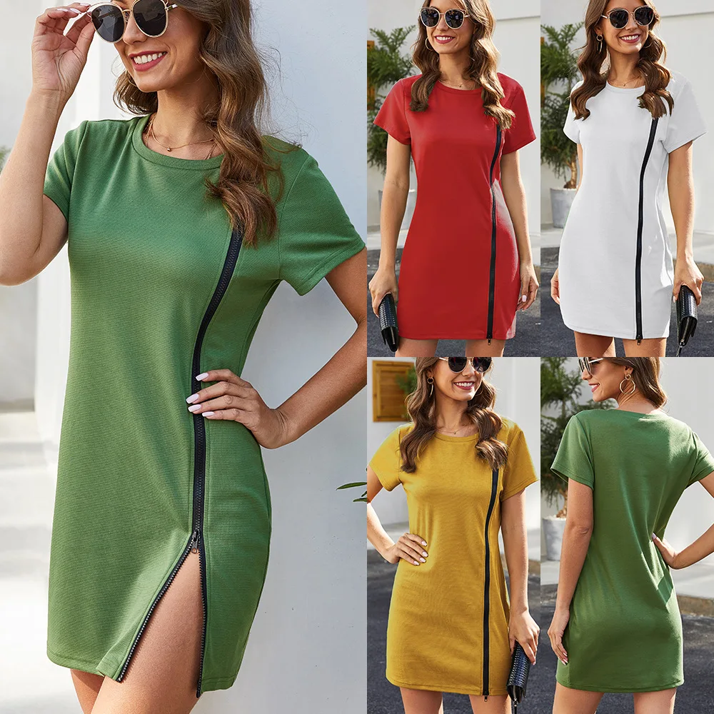 wholesale blank t shirt dresses