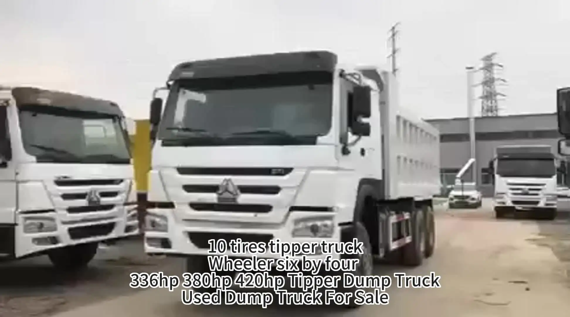 モノココ SINOTRUK HOWO ZZ3257V384JC1 - Heavy Duty Rear Tipper Truck